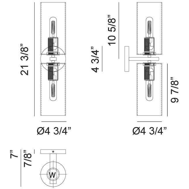 Lincoln Wall Sconce Wall Light in Aged Gold Brass