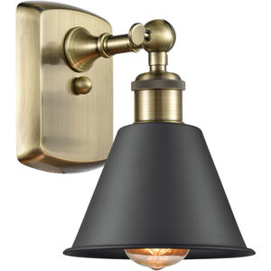 Ballston Smithfield 1 Light 7 inch Antique Brass Sconce Wall Light