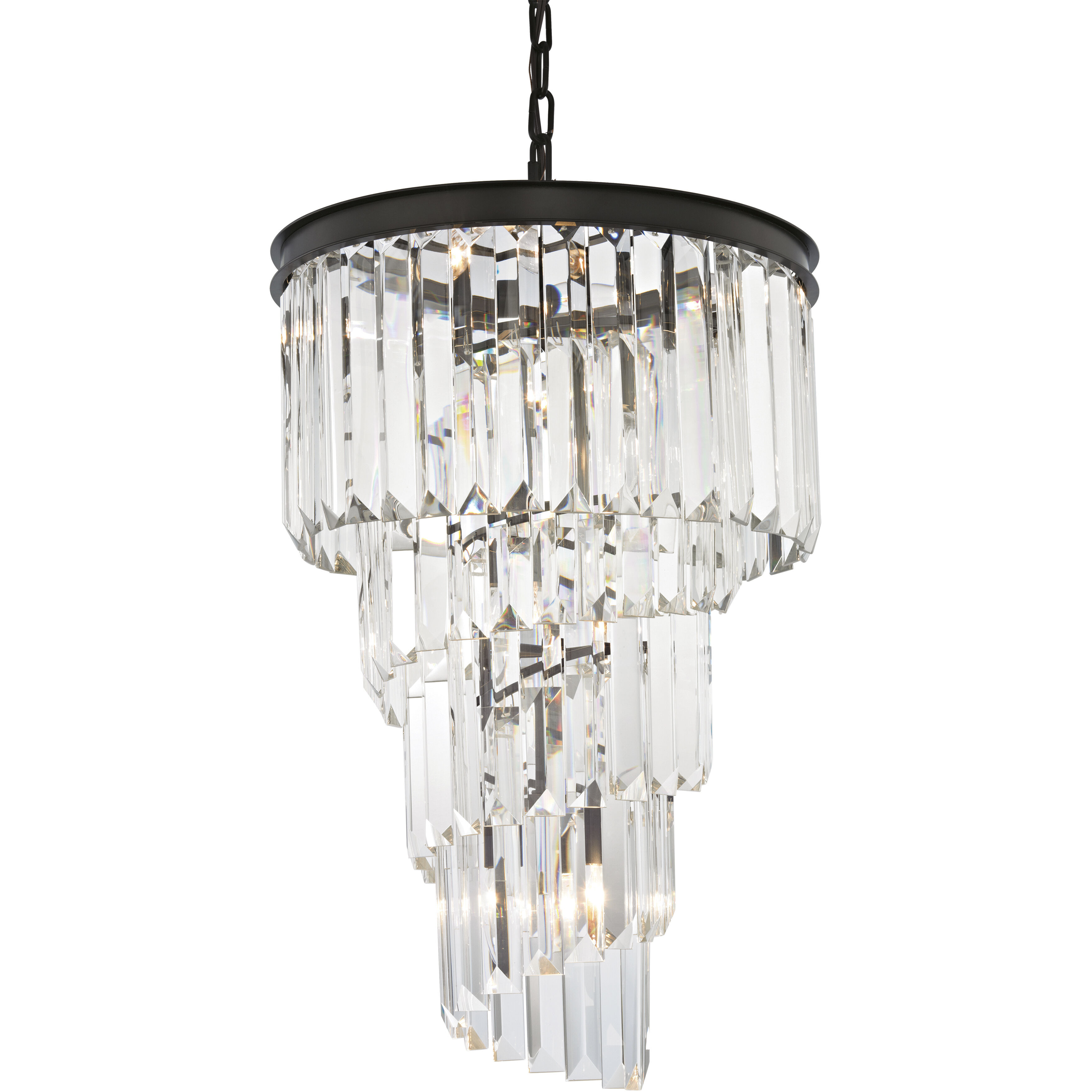 Palacial 6 Light 16 inch Oil Rubbed Bronze Chandelier Ceiling Light