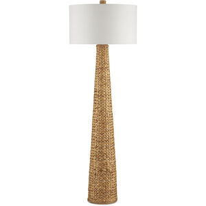 Birdsong 67.25 inch 150 watt Natural Floor Lamp Portable Light