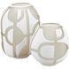 Art Decortif 11.25 X 11 inch Vases, Set of 2
