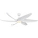 Coronado 60 inch Matte White Ceiling Fan