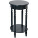 Asher 27 X 19.5 inch Antique Navy Side Table