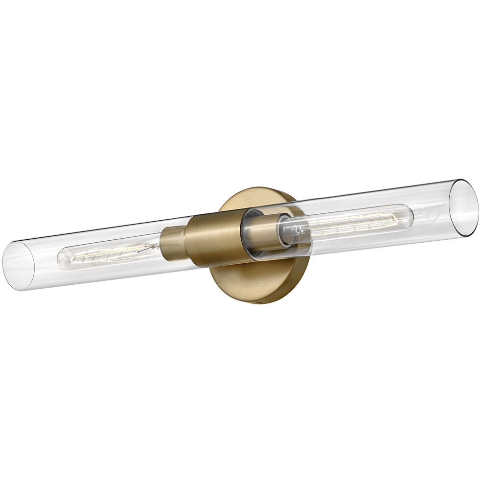 Shea LED 24 inch Lacquered Brass Bath Light Wall Light