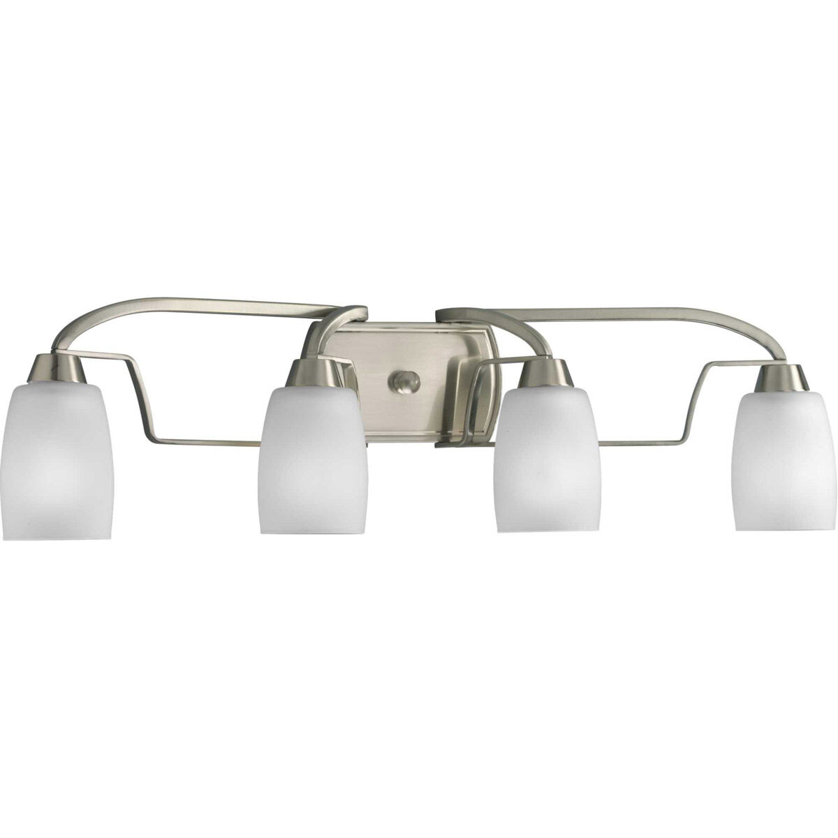 Anna 4 Light 30 inch Brushed Nickel Bath Vanity Wall Light