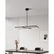 Alfie LED 20 inch Textured Black Chandelier Ceiling Light