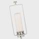 AERIN Lineham 29.5 inch 5.00 watt Crystal and Polished Nickel Cordless Table Lamp Portable Light