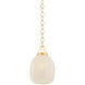 Enosburg 1 Light 11 inch Aged Brass Pendant Ceiling Light