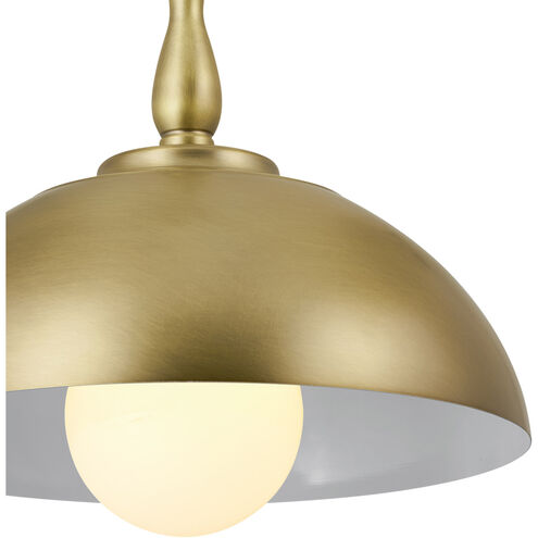 Homestead Fira 1 Light 14 inch Natural Brass Pendant Ceiling Light, Fira