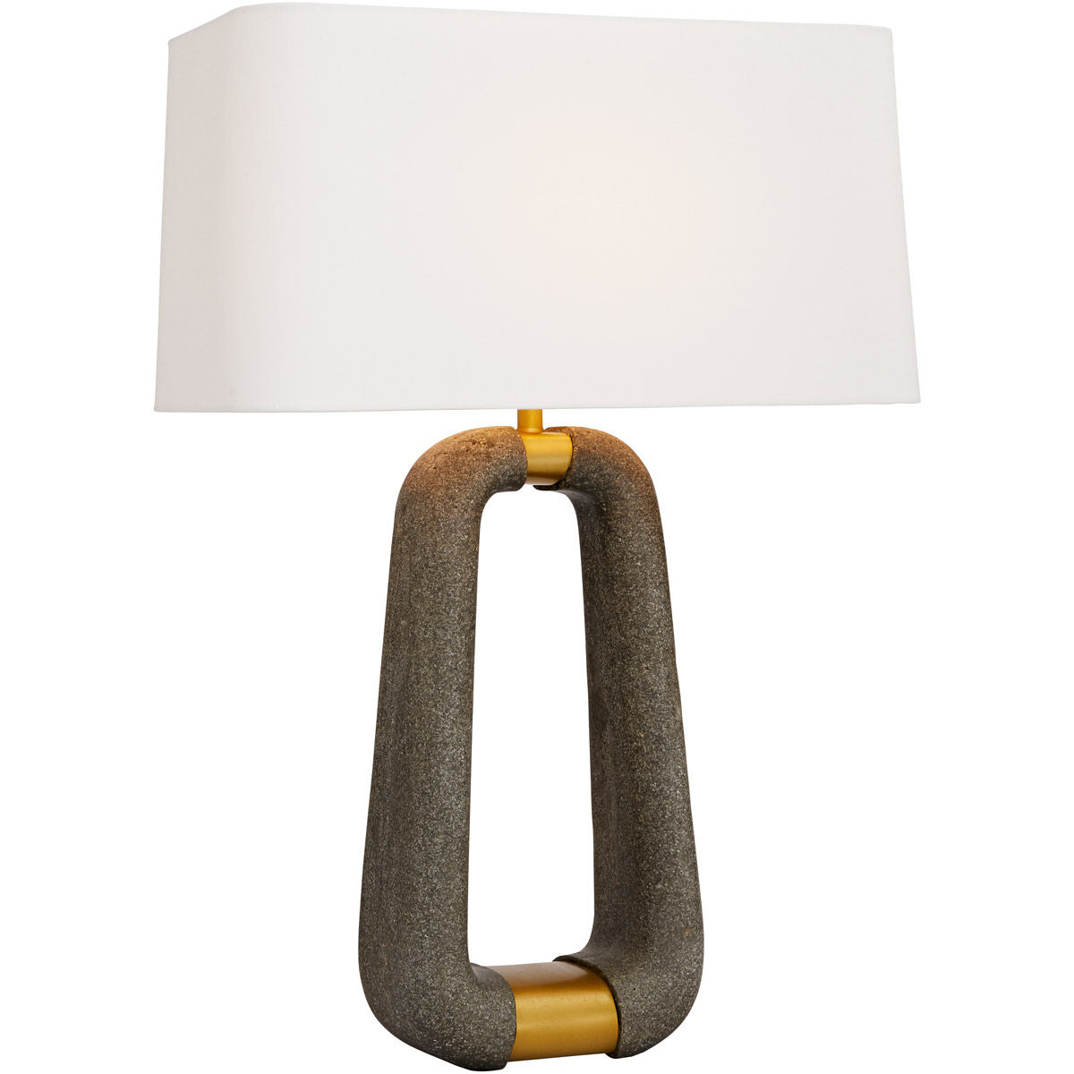 Gianni 29.5 inch 150 watt Graphite Table Lamp Portable Light