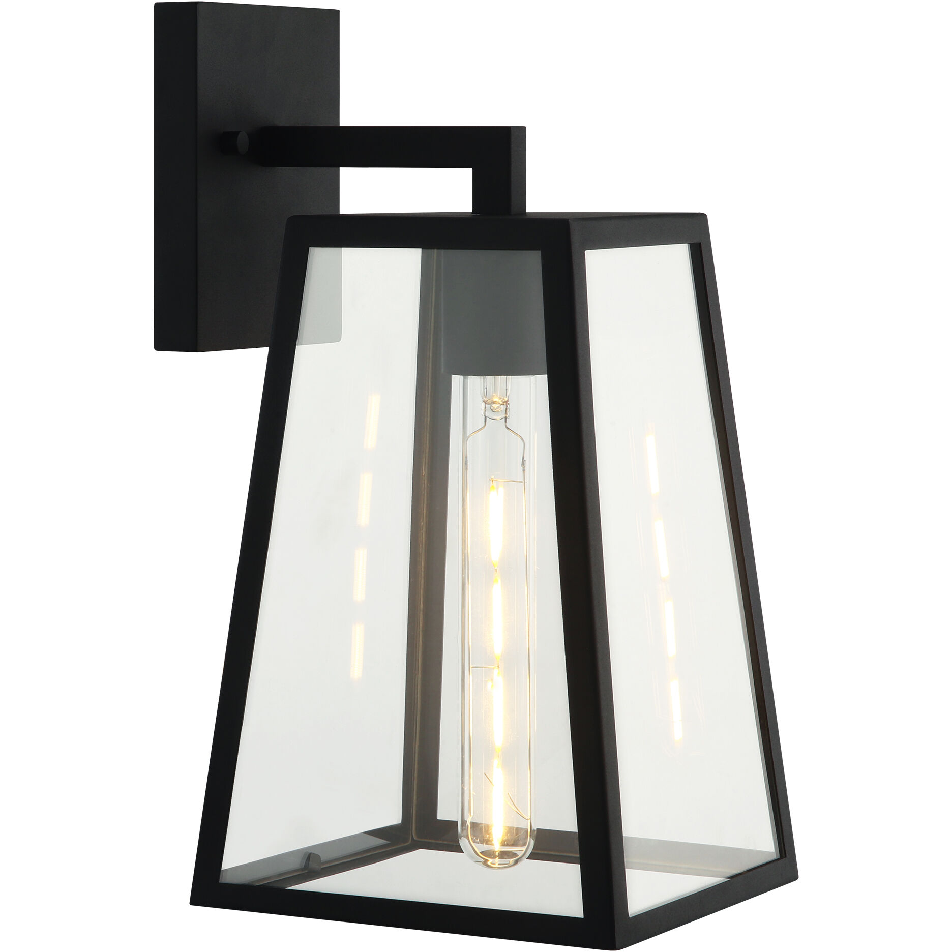 Denzil 1 Light 6.88 inch Matte Black Wall Sconce Wall Light