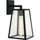 Denzil 1 Light 6.88 inch Matte Black Wall Sconce Wall Light