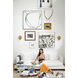 Delfina LED 9 inch Deluxe Gold Sconce Wall Light
