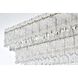 Emilia 8 Light 14 inch Satin Gold Chandelier Ceiling Light