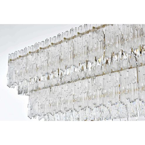 Emilia 8 Light 14 inch Satin Gold Chandelier Ceiling Light