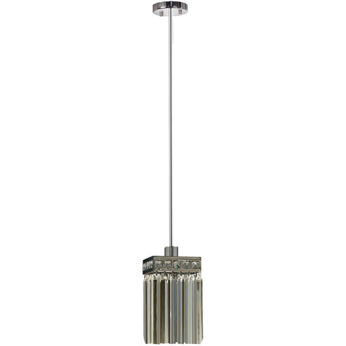Evelyn 1 Light 6 inch Polished Chrome Pendant Ceiling Light