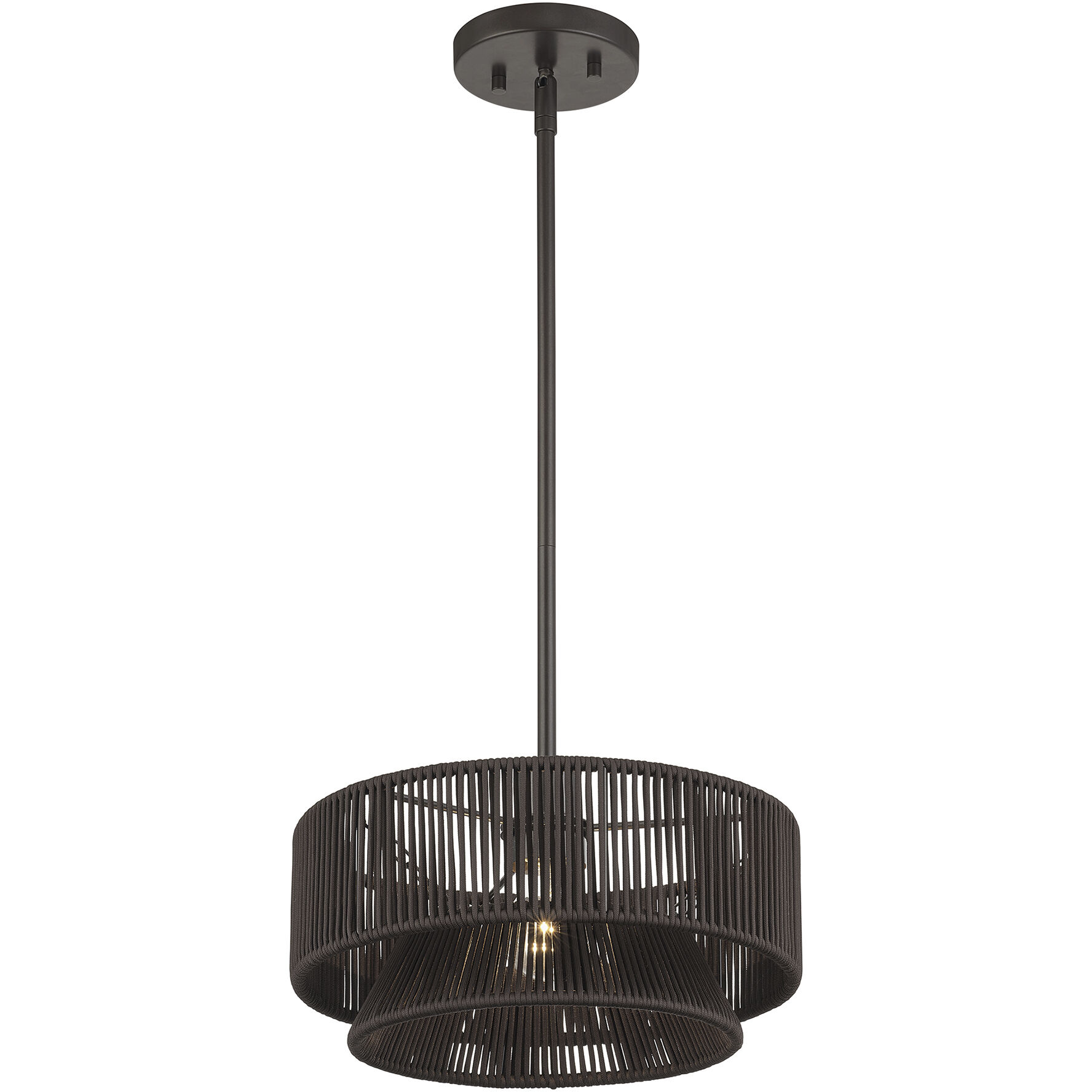 Florell 1 Light 13 inch English Bronze Pendant Ceiling Light