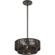 Florell 1 Light 13 inch English Bronze Pendant Ceiling Light