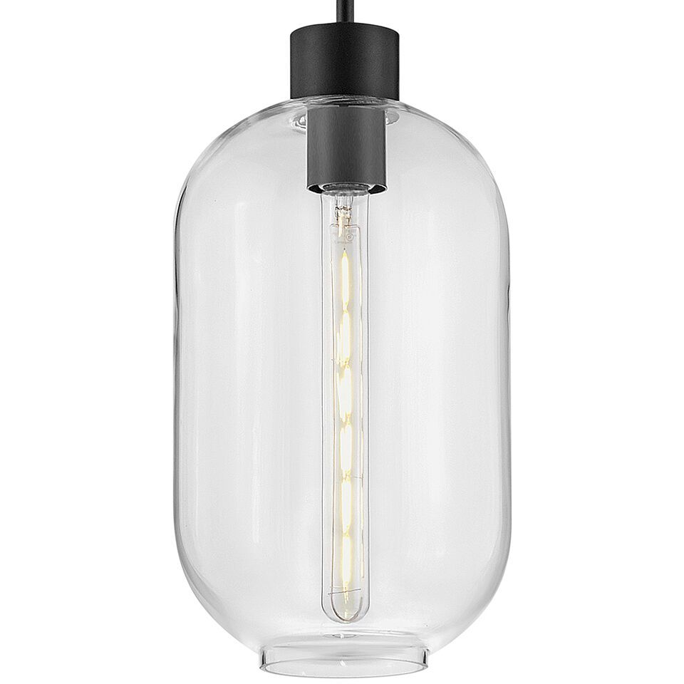 Greer LED 8.5 inch Black Pendant Ceiling Light