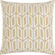 Trudy 18 inch Tan Pillow Kit, Square