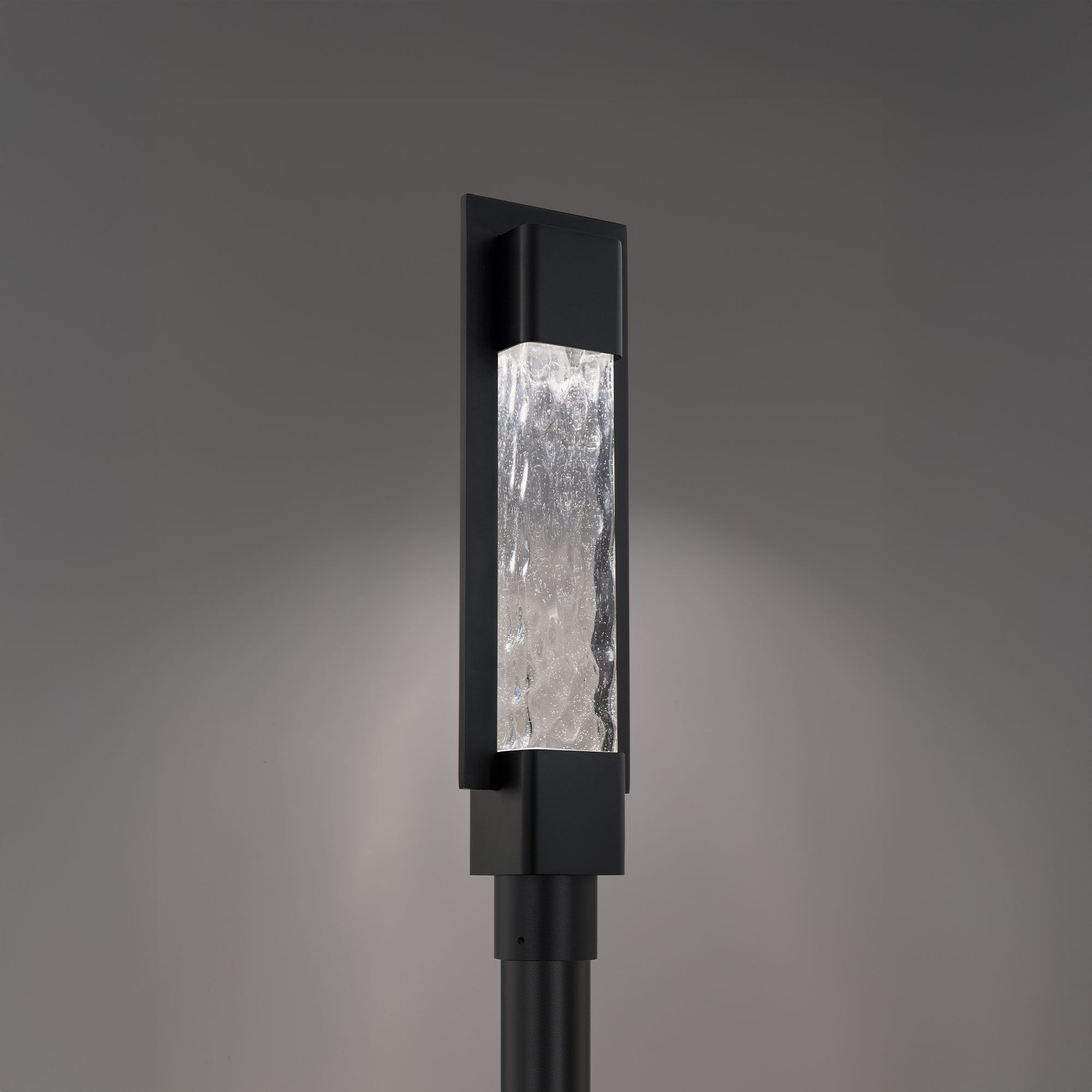 Mist LED 22.8 inch Black Outdoor Post Lighting