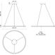 Bruni LED 32.38 inch Black Pendant Ceiling Light