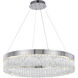 Canada LED 32 inch Chrome Chandelier Ceiling Light