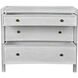 Hampton 36 X 31 inch White Wash Side Table