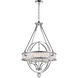 Arkansas 4 Light 20 inch Chrome Chandelier Ceiling Light