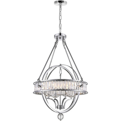 Arkansas 4 Light 20 inch Chrome Chandelier Ceiling Light