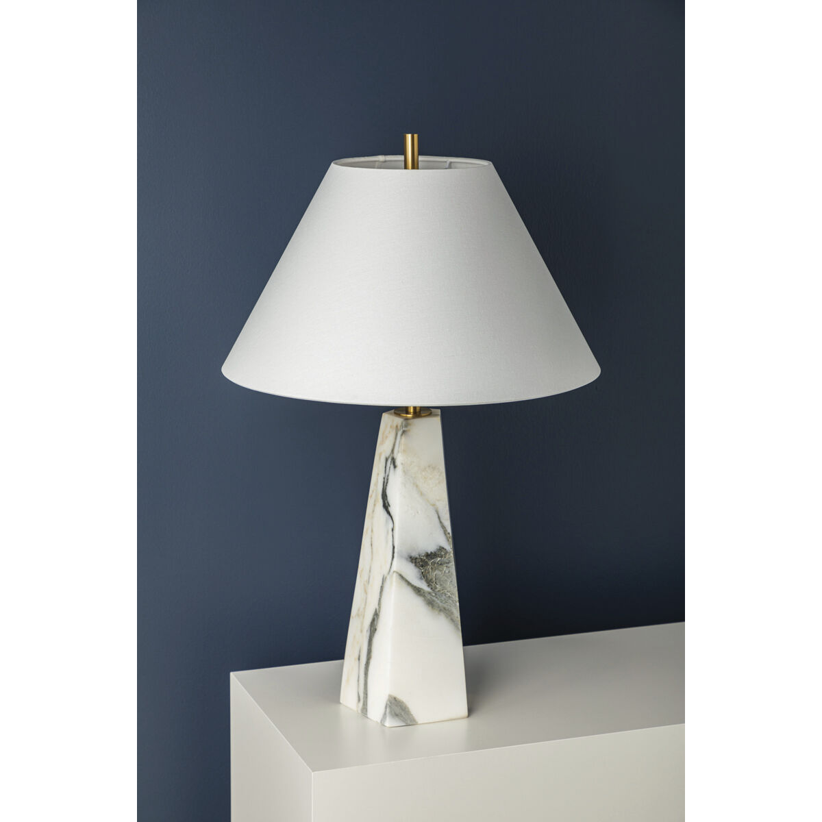 Benicia 30 inch 15.00 watt Aged Brass Table Lamp Portable Light