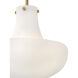 Molly 1 Light 12 inch Lacquered Brass Pendant Ceiling Light