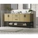 Lennox 72 X 34 inch Honey Brown Bathroom Vanity Cabinet
