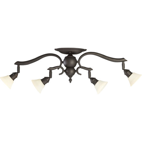 Madison 4 Light Oil Rubbed Bronze Track Ceiling Light