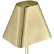 Gadabout 20 inch 3 watt Polished Brass Cordless Table Lamp Portable Light