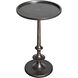 Terni 20 X 12 inch Matte Black Side Table