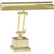 Piano/Desk 13 inch 40 watt Polished Brass Piano/Desk Lamp Portable Light in Square