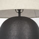 Sadiyah 24 inch Black Table Lamp Portable Light