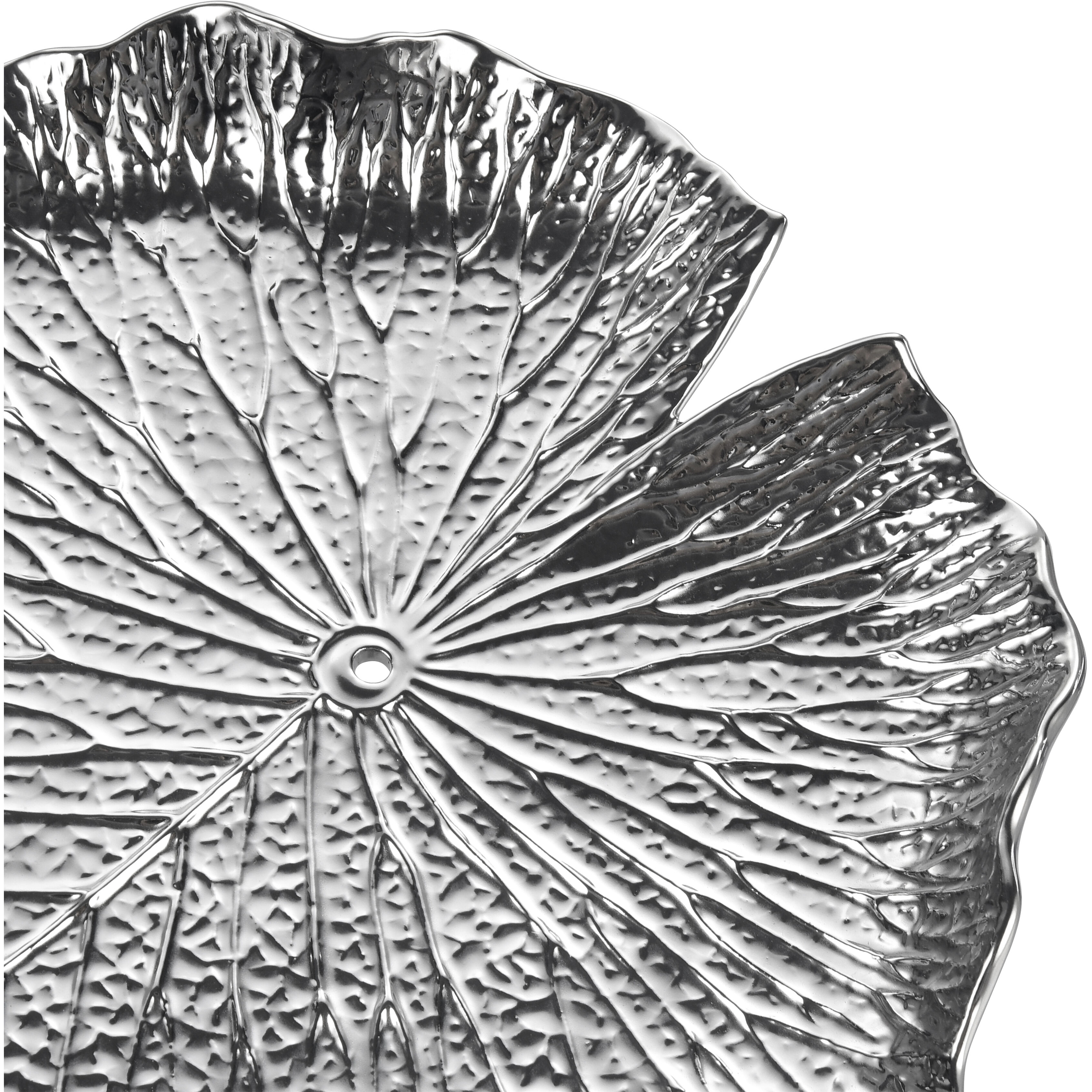 Lilypad Silver Dimensional Wall Art, Set of 4