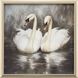 Ballet of the Swans Black and Brown and Gray and Neutral Framed Art, Propac
