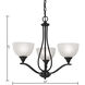 Bristol Lane 3 Light 23 inch Oil Rubbed Bronze Chandelier Ceiling Light