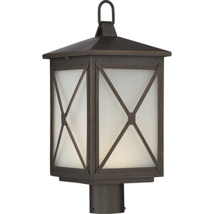 Roxton LED 20 inch Umber Bay Post Lantern