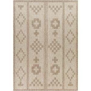 Tuareg 108 X 79 inch Taupe Outdoor Rug, Rectangle