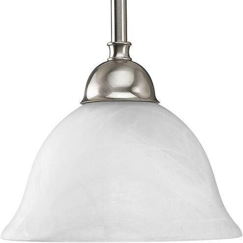 Hagley 1 Light 7.75 inch Brushed Nickel Mini-Pendant Ceiling Light