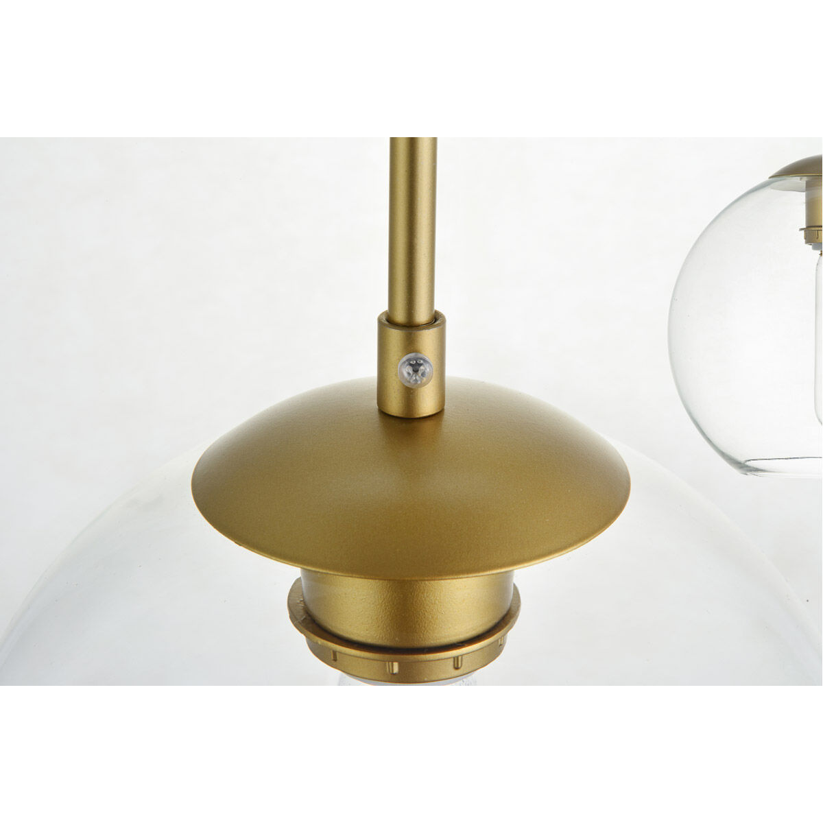 Baxter 3 Light 36 inch Brass Pendant Ceiling Light