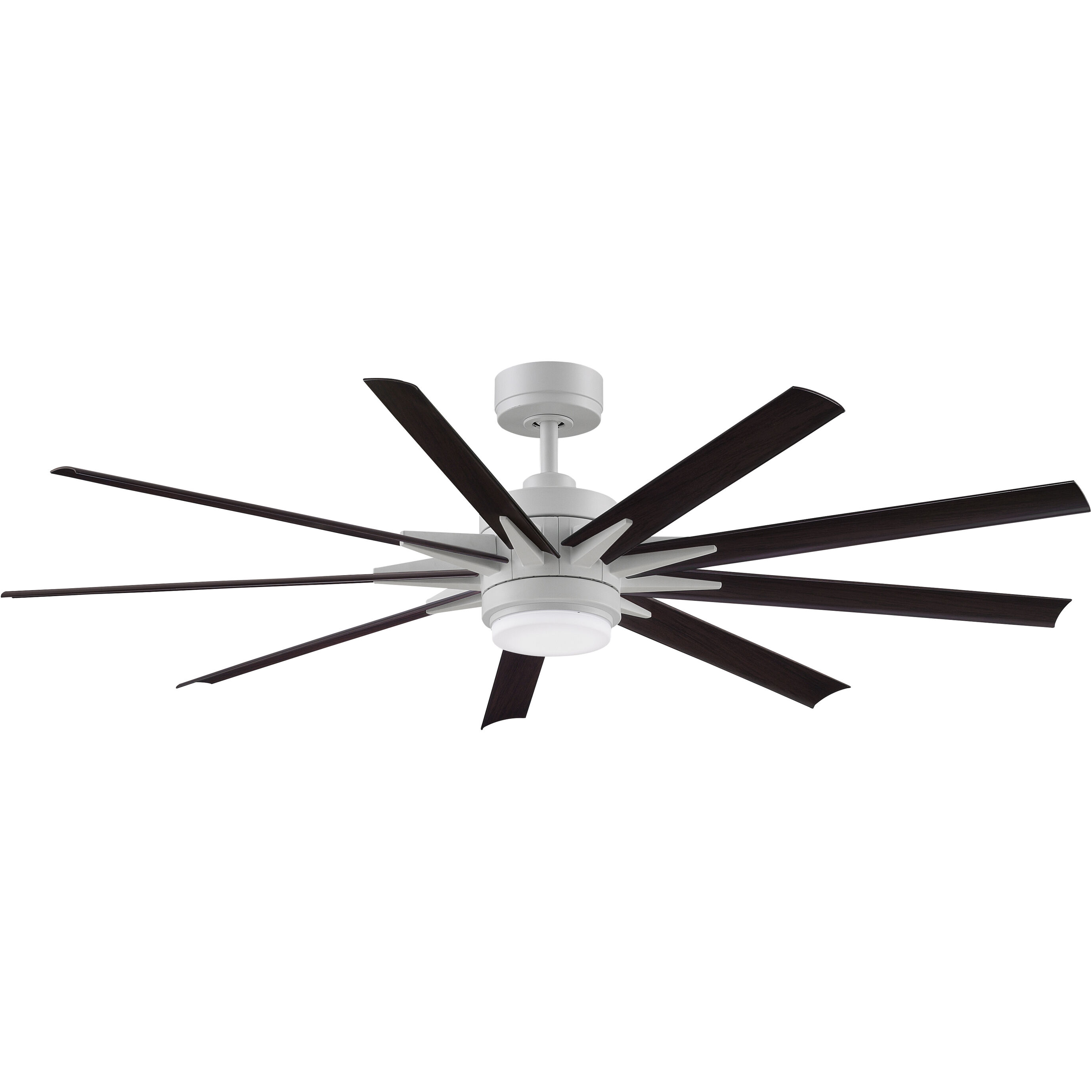 Odyn Custom 8.27 inch Matte White Fan Motor Only, Blades Sold Separately