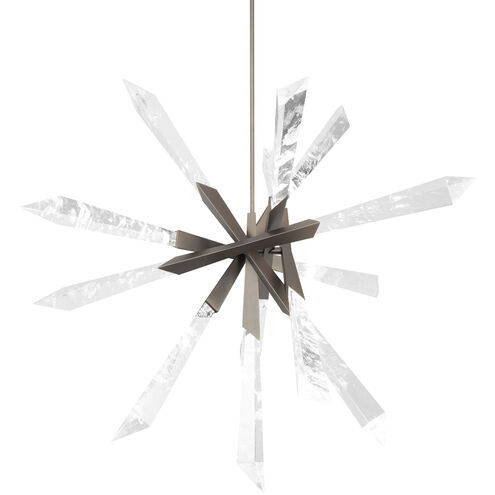 Solitude LED 35.5 inch Antique Nickel Pendant Ceiling Light, Beyond