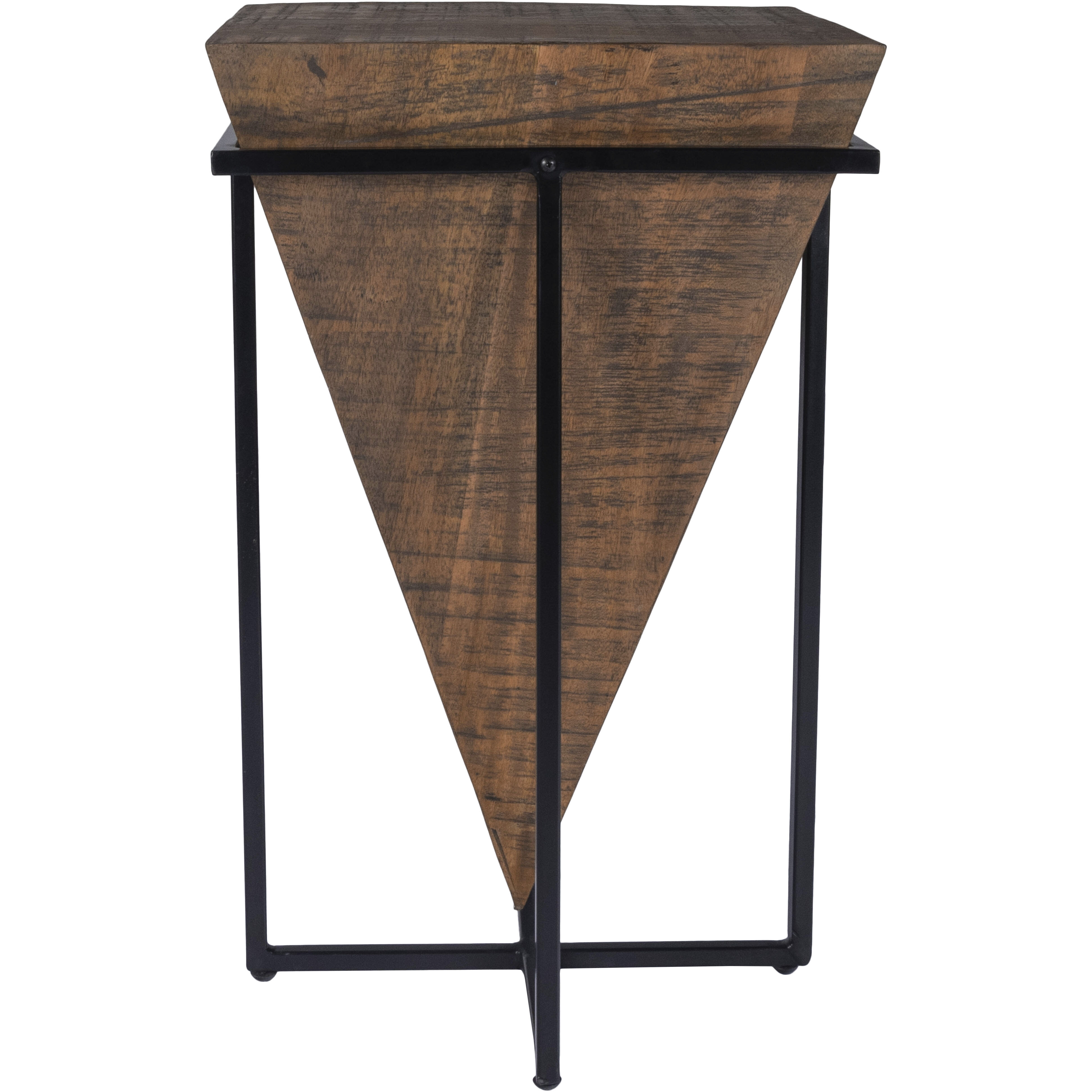 Gulnaria Wood & Metal End or Side Table
