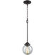 Beckett 1 Light 6 inch Oil Rubbed Bronze Mini Pendant Ceiling Light