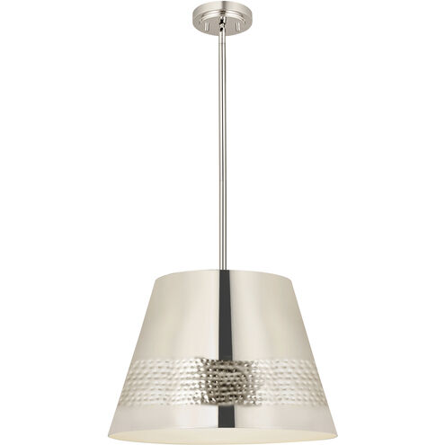 Maddox 1 Light 18 inch Polished Nickel Chandelier Ceiling Light